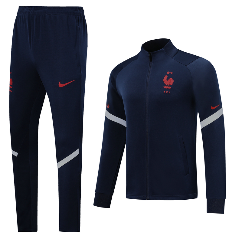 AAA Quality France 2020 Tracksuit - Dark Blue